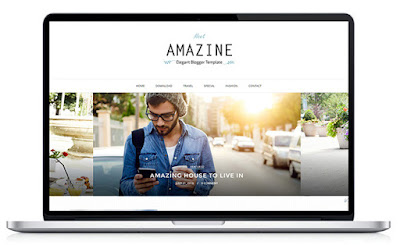 Amazine Responsive Blogger Template Amazine Responsive Blogger Template