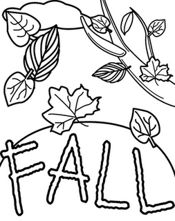 Autumn Coloring Pages on Thanksgiving Coloring Pages  Thanksgiving Fall Coloring Pages