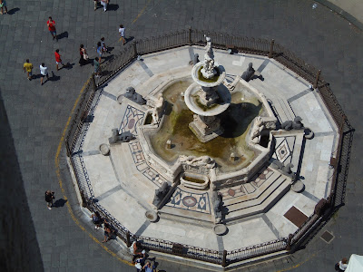 fontana di Orione a Messina dal campanile Orione fountain