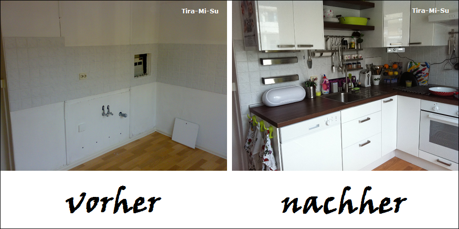 Vorher Nachher Alte Stühle Neu Gestalten alte küche aufpeppen vorher nachher