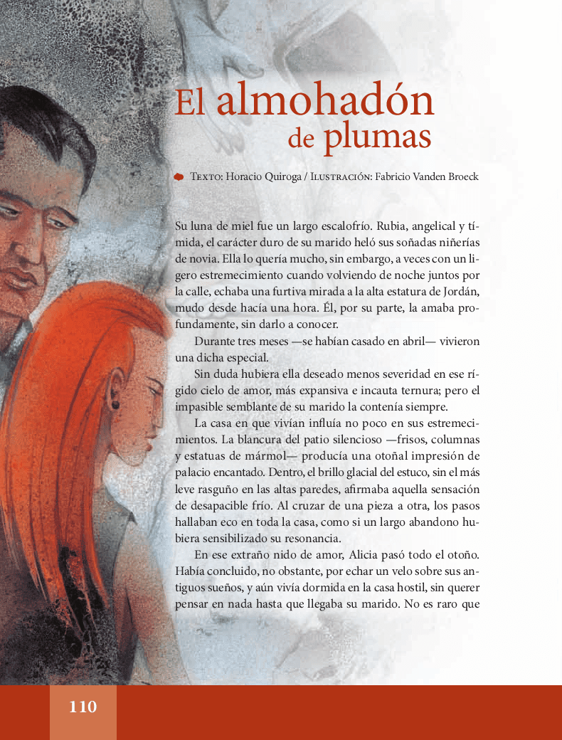 El almohadón de plumas - Español Lecturas 6to 2014-2015 