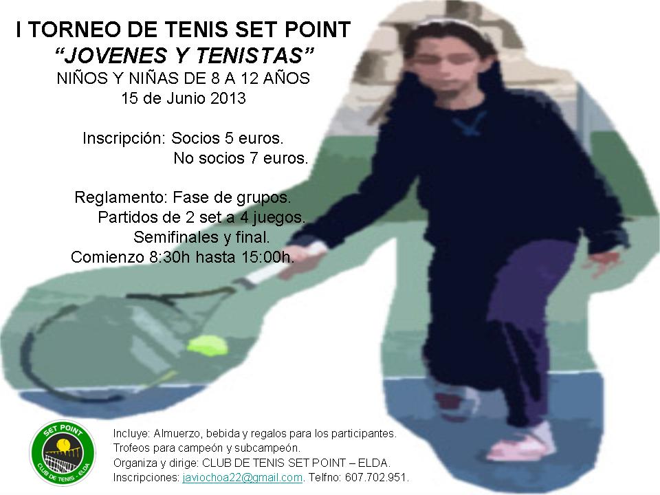 Club de Tenis Set Point Elda I Torneo de tenis Set Point "Jóvenes y