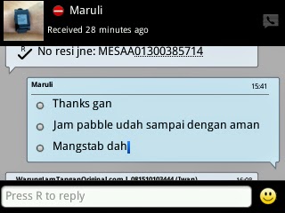 testimoni pembeli pebble