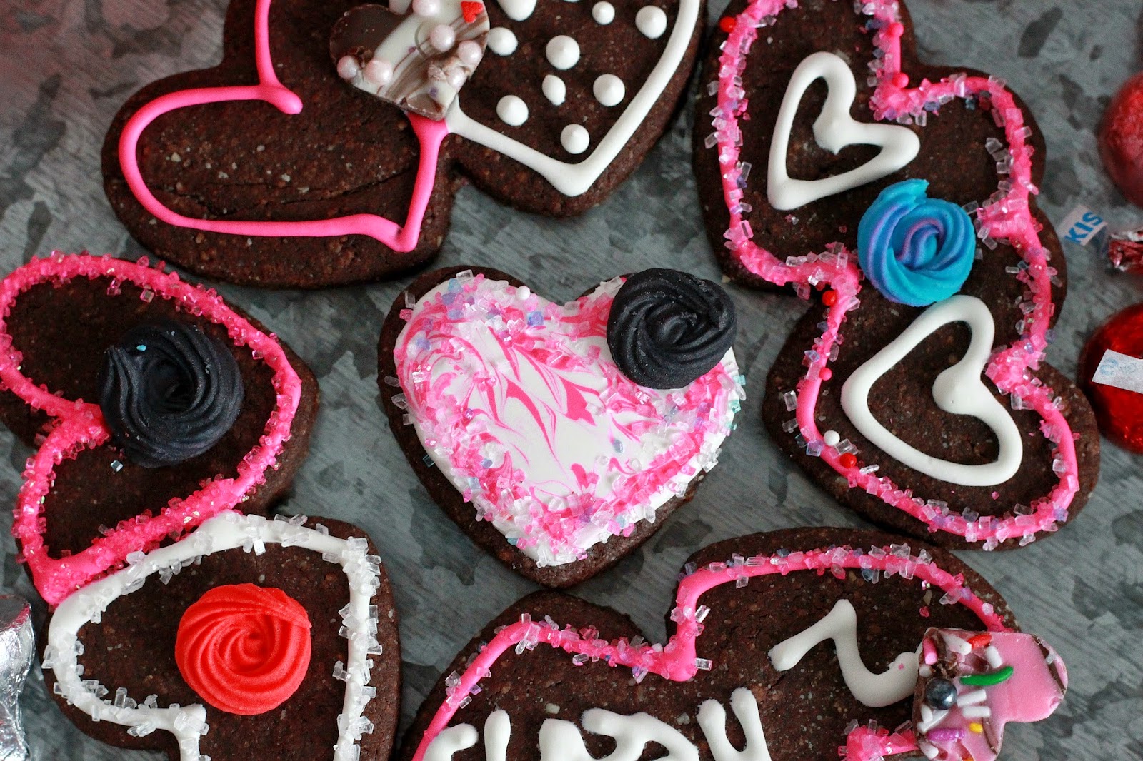 Feeding My Addiction Healthy Chocolate CutOut Cookies