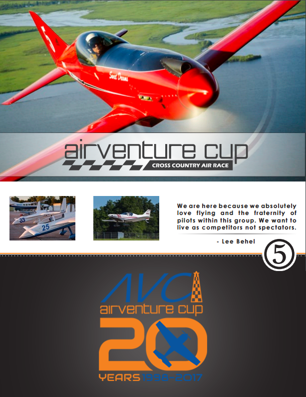 The Aero Experience 20th Anniversary AirVenture Cup Race Begins at