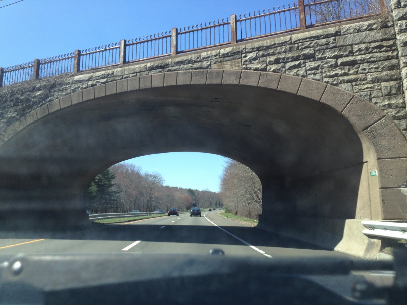 Life, On A Bridged Merritt Parkway, Greenwich, CT