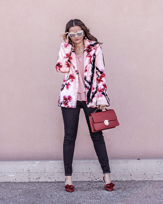 guess floral shoes
