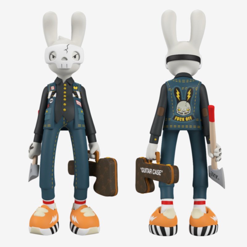 Superplastic Guggimon High Voltage 12” Kickstarter Exclusive Limited Edition 666