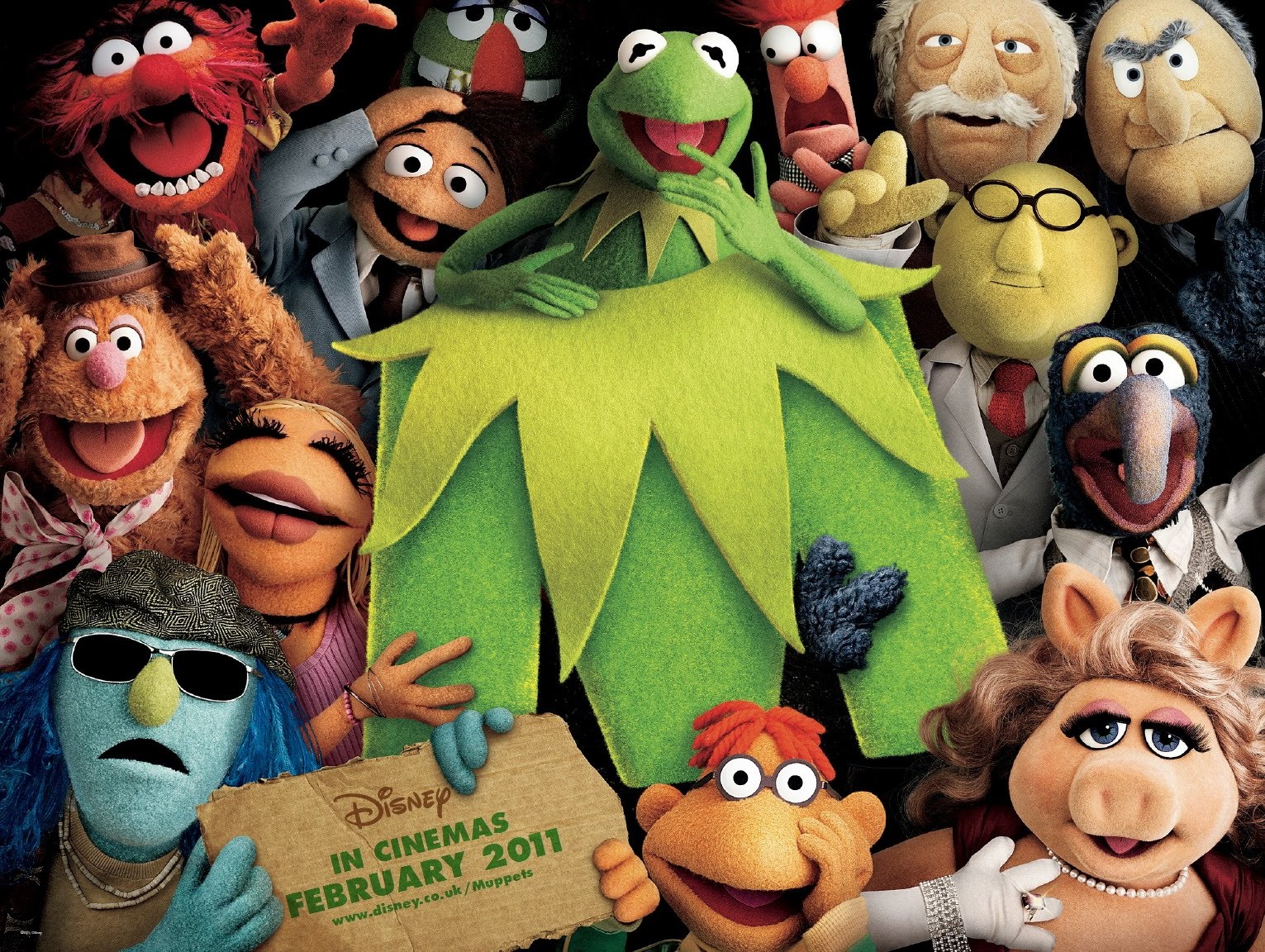 Muppets Trailer The Muppets Movie Poster