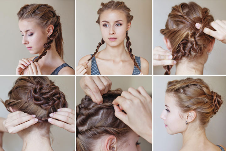 Cute And Easy Hairstyle For School Girls Fashion Dress In The