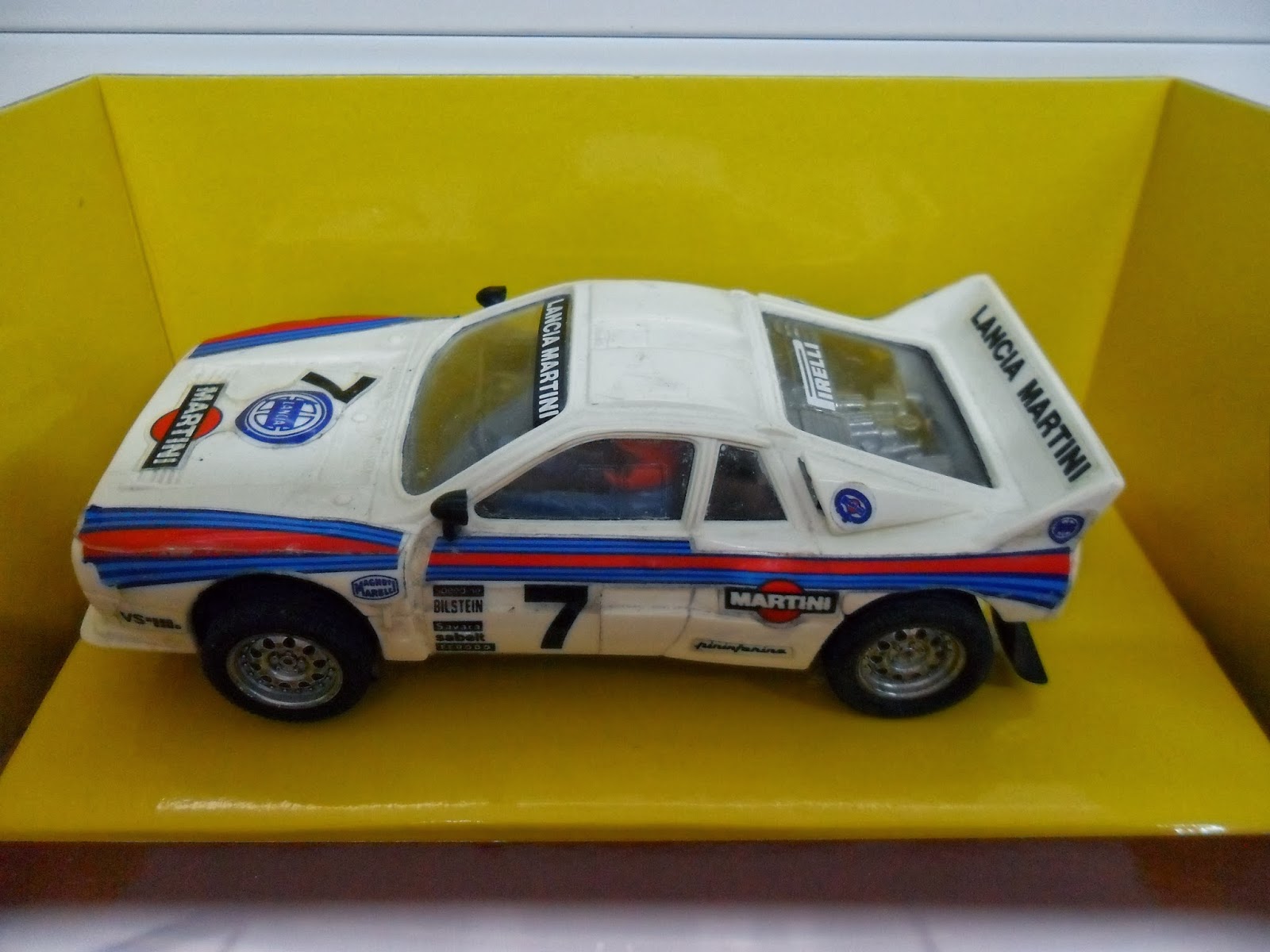 Scalextric Exin Lancia 037 – Réf 4082 – Campione Rally Di Spagna 1986 – Neuf