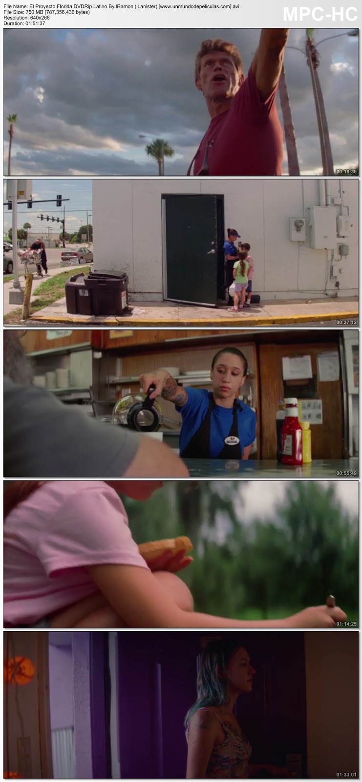 Capturas de la película.