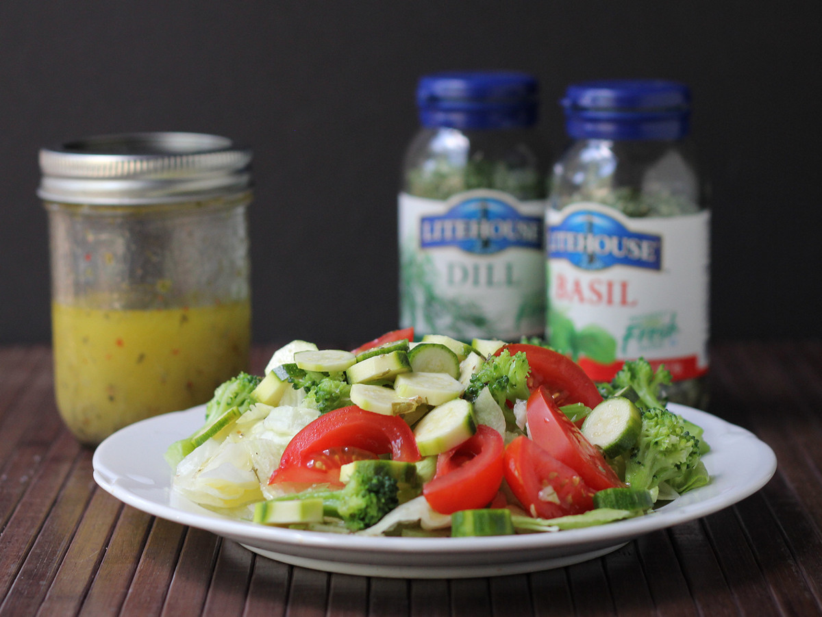 Cookistry LemonBasilDill Salad Dressing