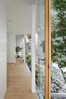 Cool Japanese House Dubbed Green Edge Design with Floating Facade