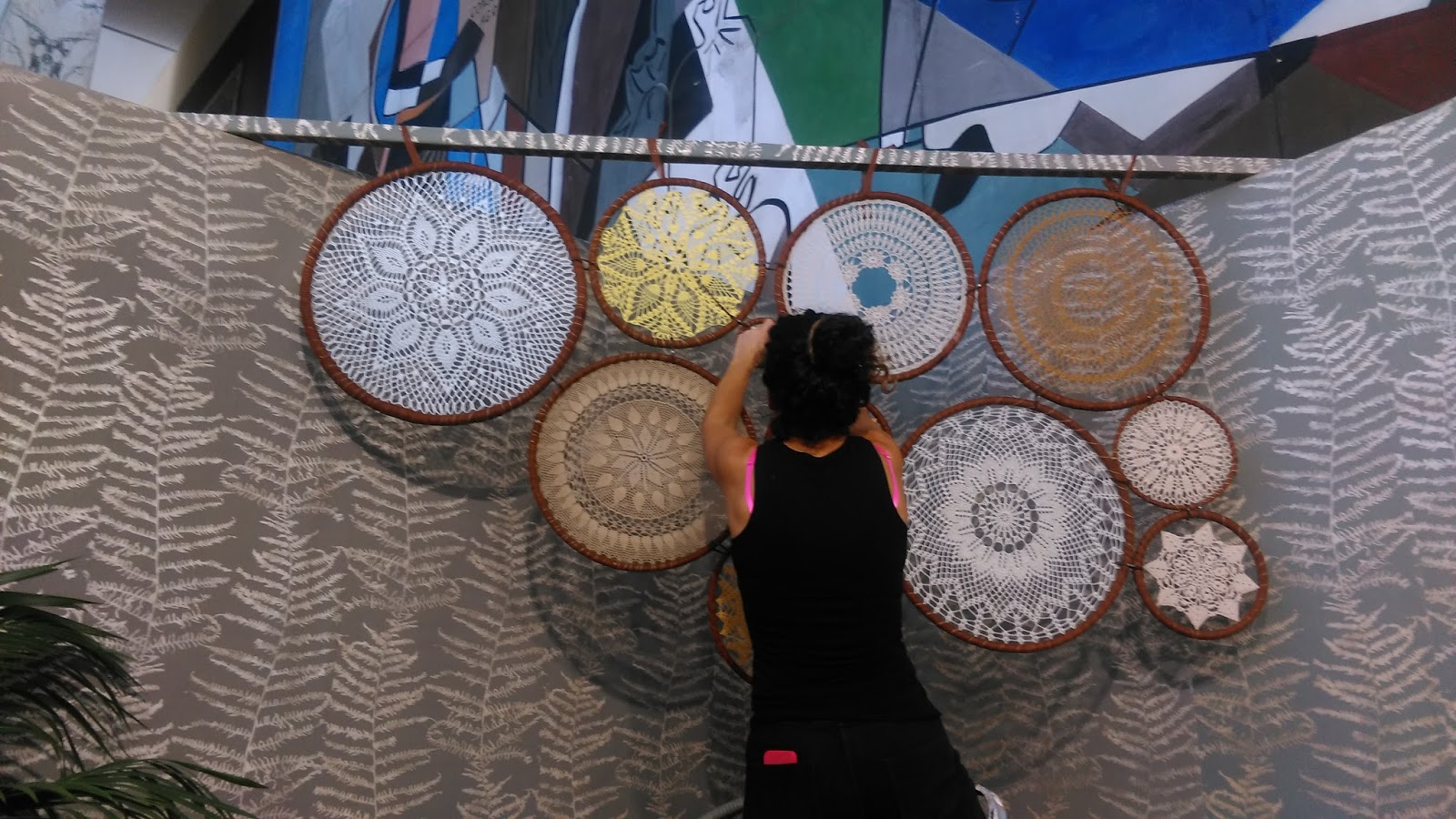 Yarn Bombing Viterbo ottobre 2017