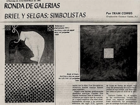 Noticias de Arte / Ronda de Galerias / New York / 1992