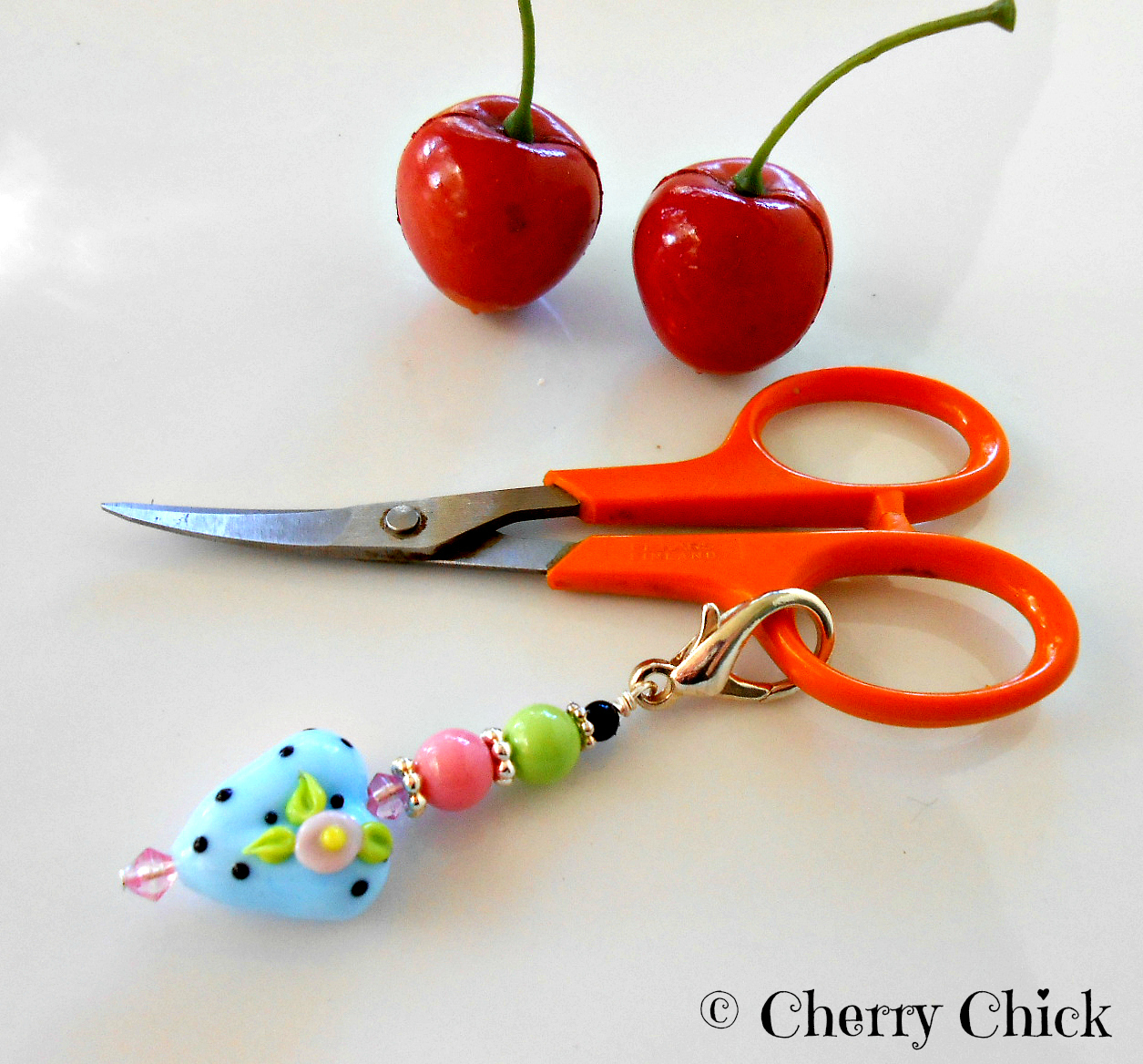 Cherry Chick New Scissor Fobs