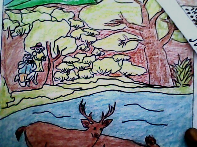 SD NEGERI 2 SUKAMERANG: lukisan siswa