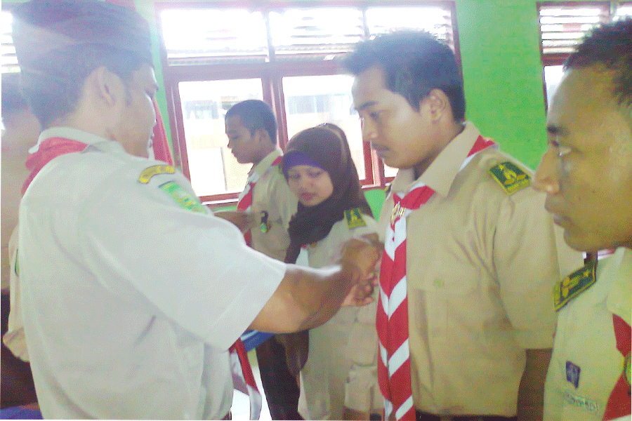 PRAMUKA ALIHSAN BULUH RAMPAI PENGUKUHAN DEWAN AMBALAN