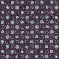 snowflake pattern blue