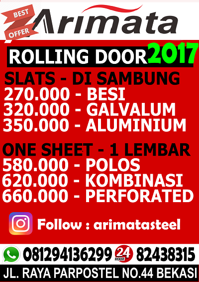 gambar harga folding gate jakarta