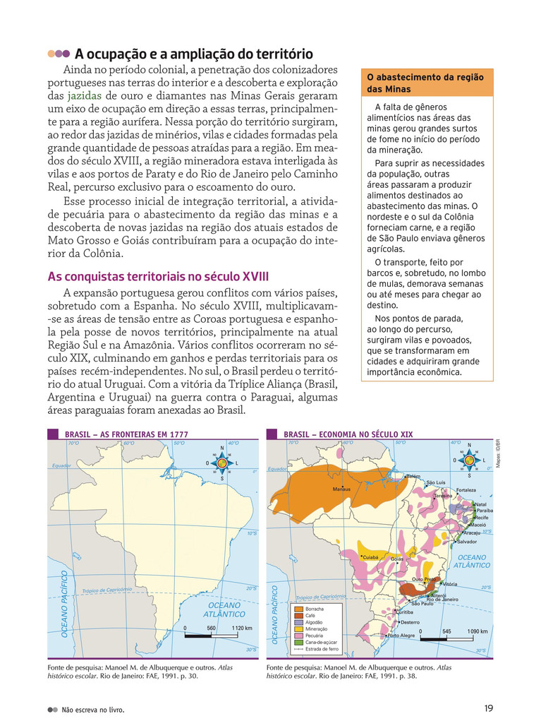 Profº Mazucheli Geografia Avaliação 4 Formação do Território Brasileiro Profº Mazucheli Geografia Avaliação 4 Formação do Território Brasileiro