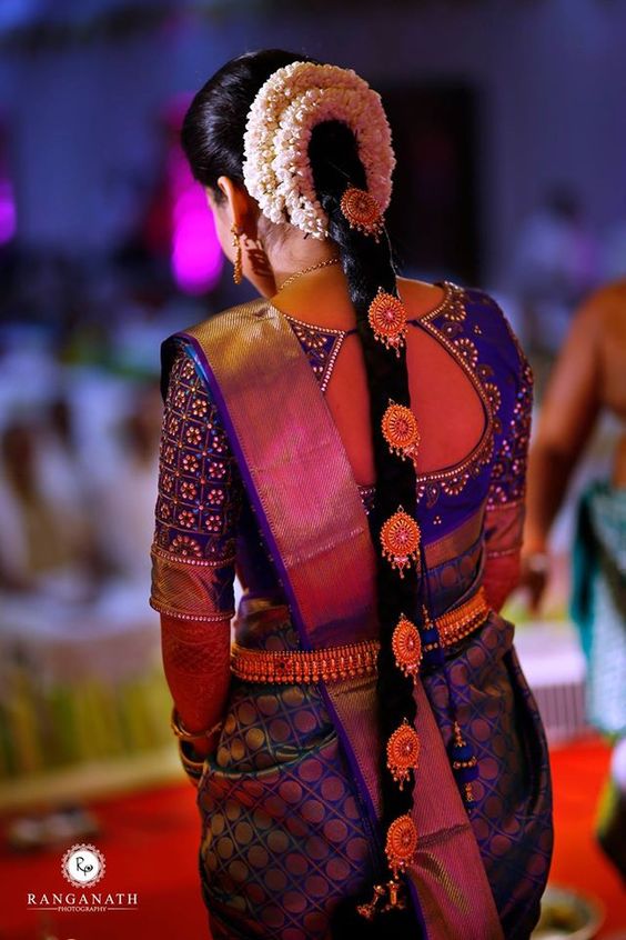 Andal Kondai Hairstyles For The Traditional Tamil Iyengar Brides –  ShaadiWish