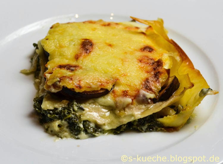 Grünkohl-Lasagne und Spinat-Soufflé aus "Täglich vegetarisch" von Hugh ... Grünkohl-Lasagne und Spinat-Soufflé aus "Täglich vegetarisch" von Hugh ...