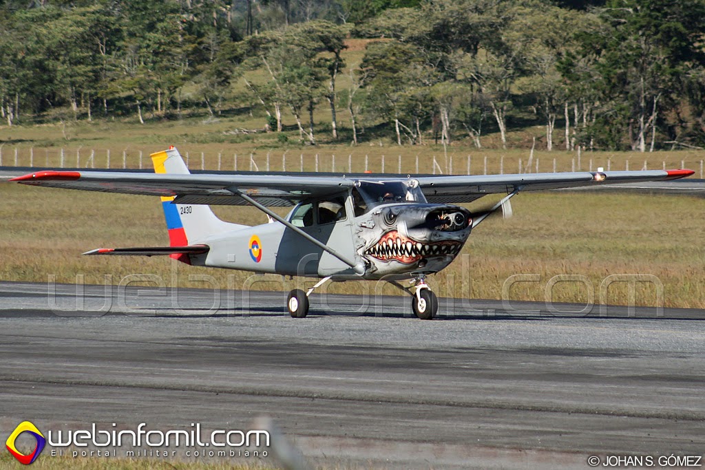 T-41 mescalero Fuerza Aérea Colombiana FAC2430