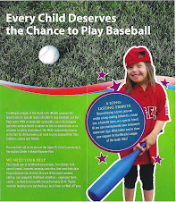 Chloe is featured on "Wall of Fame" Miracle League brochure