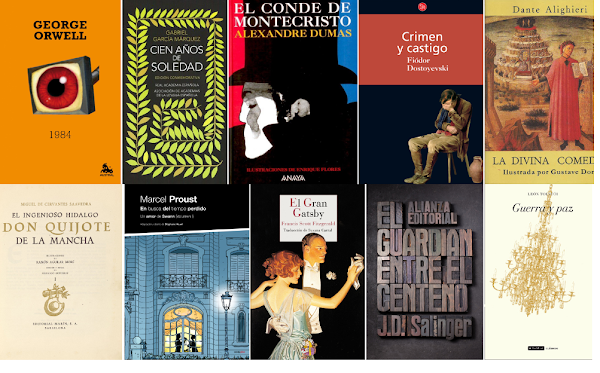 Las 25 mejores obras literarias de todos los tiempos (Reseña y descarga) Las 25 mejores obras literarias de todos los tiempos (Reseña y descarga)