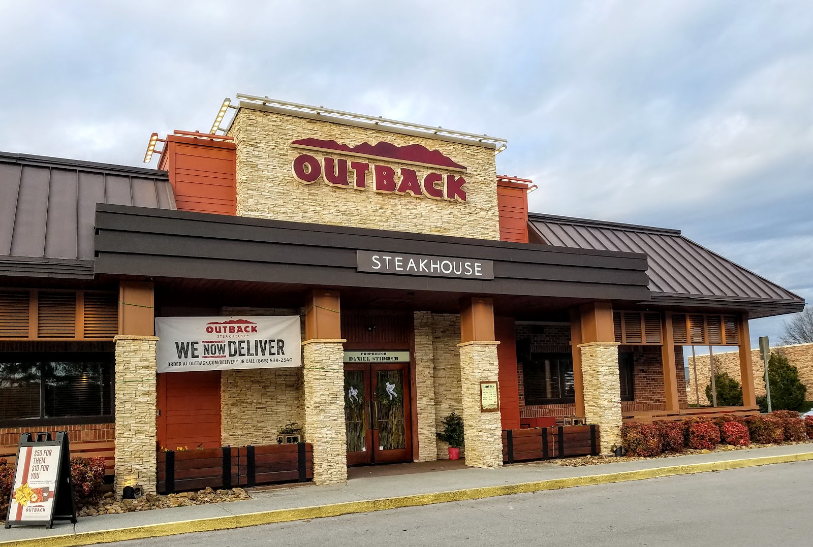 Big Daddy Dave Birthday Dinner at Outback Steakhouse