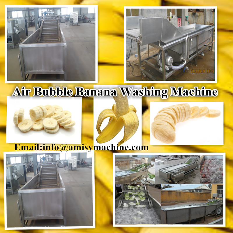 Air Bubble Banana Washing