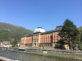 The Art Nouveau Grand Hotel in San Pellegrino Terme