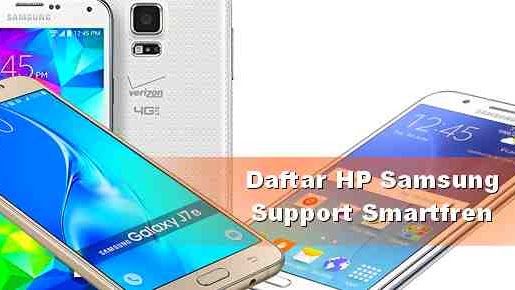 Tipe Hp Samsung Galaxy Yang Bisa 4g Kartu Smartfren Detik Info