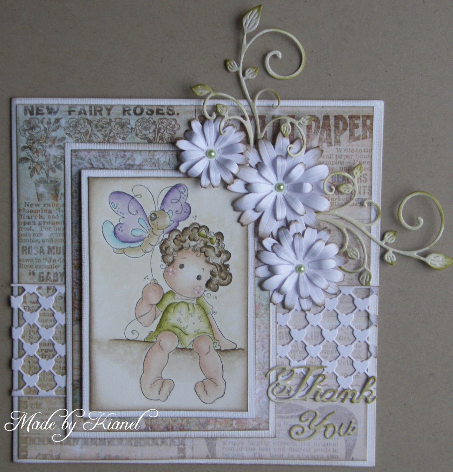 Thank you card- Kianel - Cheery Lynn Designs Inspiration Blog