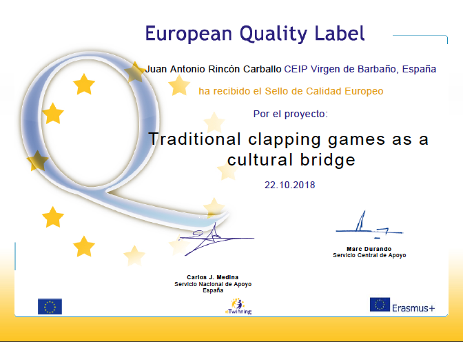 European Quality Label (2018)