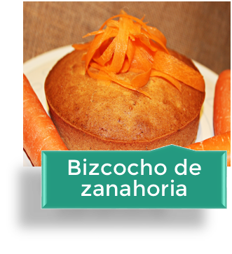  BIZCOCHO DE ZANAHORIA