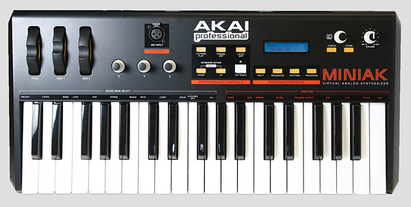 Akai MINIAK | Виртуально-аналоговый синтезатор