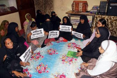 woman against triple talaq