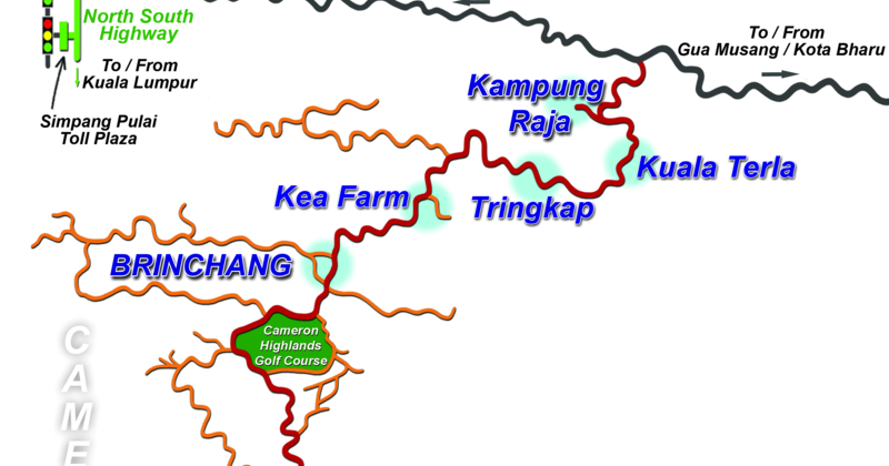 800px Cameron Highlands Map6 