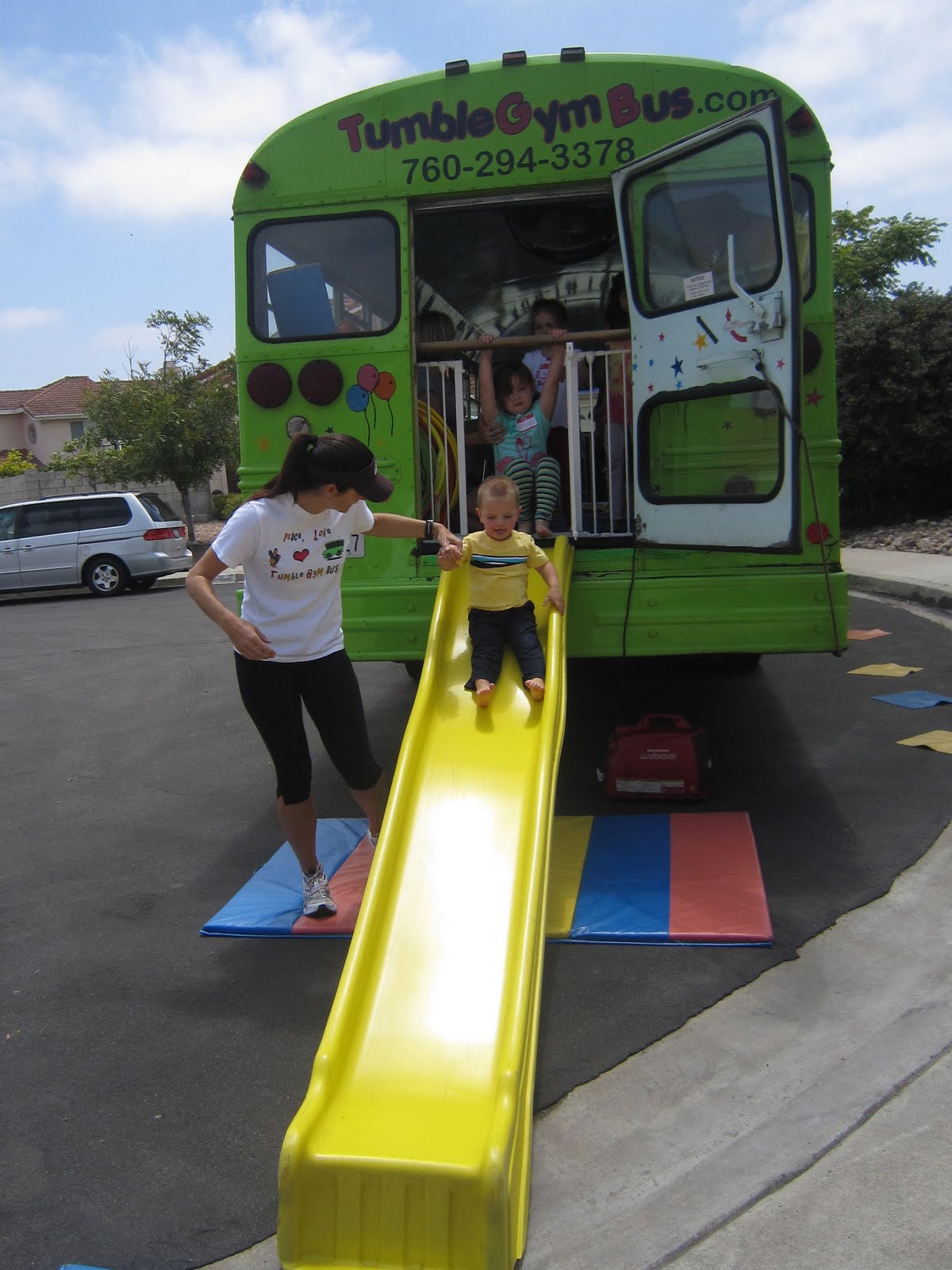 Create and Play Each Day Tumble Gym Bus