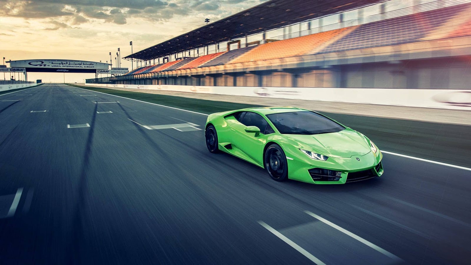 Скорость Lamborghini Huracan