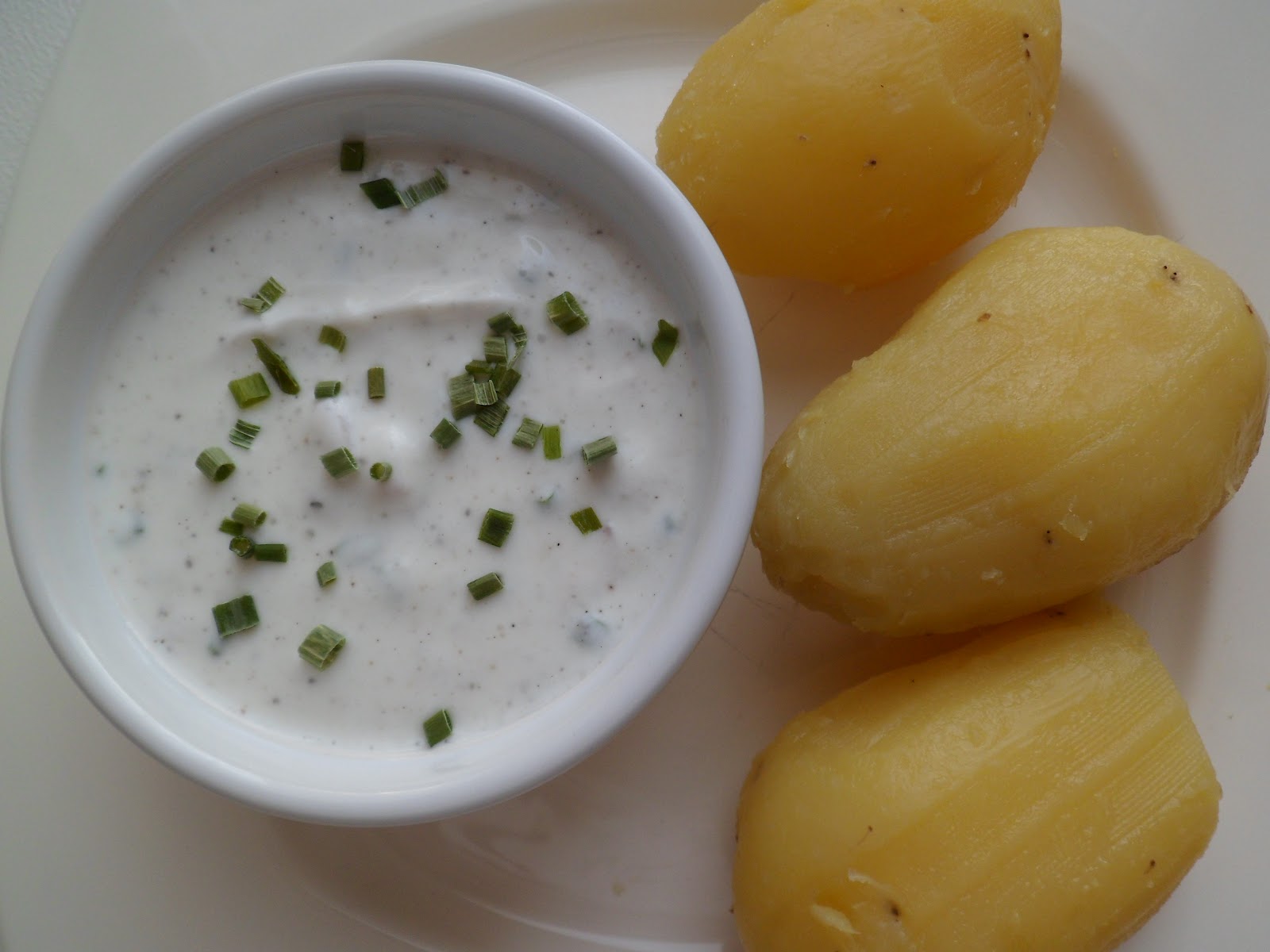 Les Crocs du Loupinet: Pommes de terre au fromage blanc