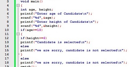 NESTING OF IF – ELSE STATEMENT IN C | C Language