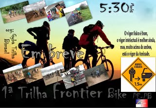 1ª Trilha Frontier Bike PE-PB 2013