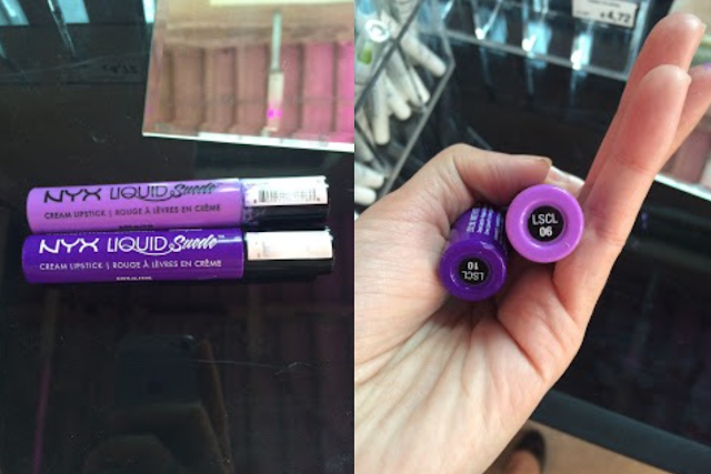 NYX "Liquid Suede Cream Lipsticks"