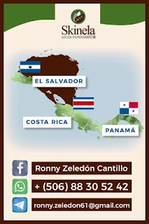 Skinela en el Salvador, Costa Rica y Panamá