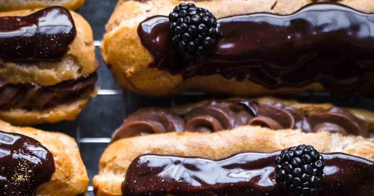 Best Homemade Chocolate Eclairs Recipe | Also The Crumbs Please - EASY ...