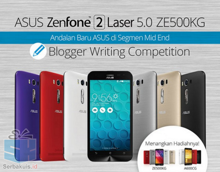 ASUS Zenfone 2 Laser 5.0 ZE500KG Blogger Writing Competition